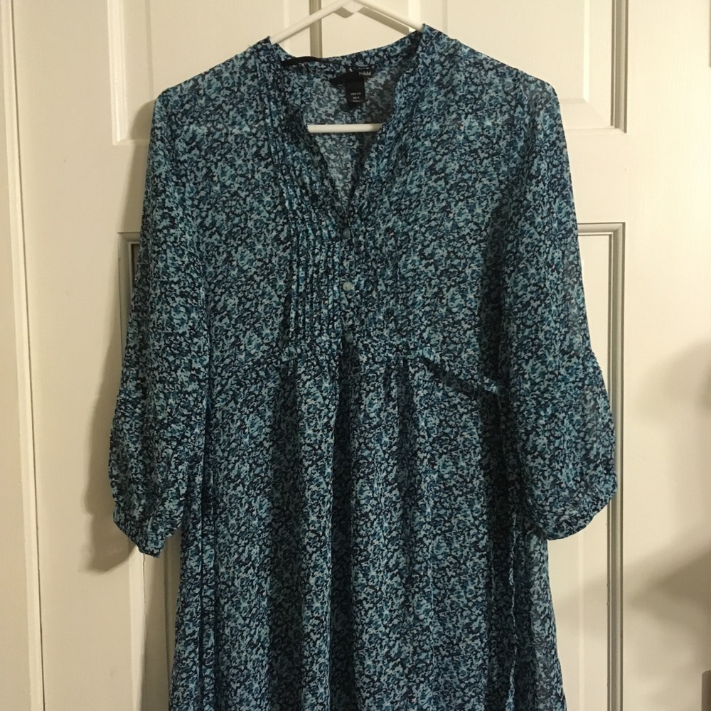 H&M Tie Back Blouse